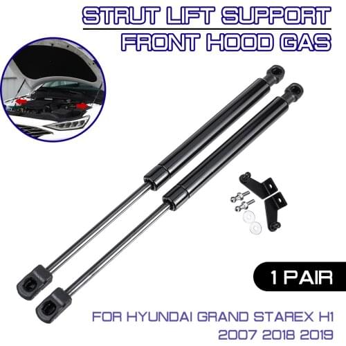 Car Front Engine Cover Hood Shock Lift Struts Gas Spring Bracket Bar Support Rod Arm For Hyundai Grand Starex H1 2007 2018 2019