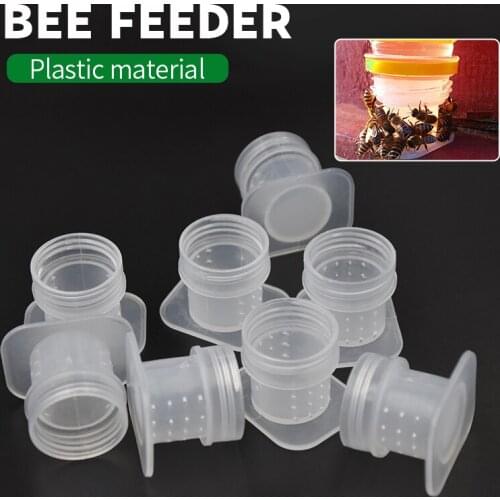 Feeder Water Drink Feeding Fountains Beekeeping Apiculture Tool Beehive 10pcs Plastic Beehive Beekeeper Bee