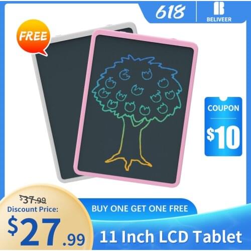 Enotepad 11 Inch Business Writing Tablets Color Screen Digital Graphic pad reuse for business board lcd writing pad