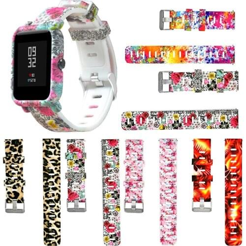 Silicone Strap Watch Band Wrist Strap For Xiaomi Huami Amazfit Bip Youth /LITE Sport Bracelet For Huami Amazfit GTS Wrist band