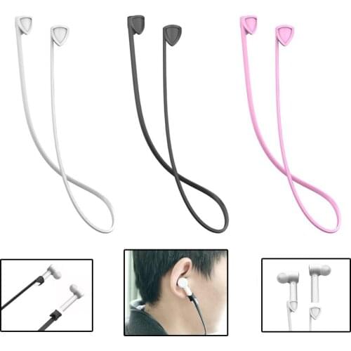 Anti Lost Silicone Strap Cable Cord String Rope for Xiaomi Airdots Pro Earphone Strap for Xiaomi Air TWS Accessories