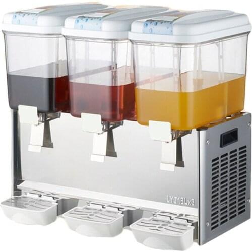 Commercial Beverage Machine Self-mixing Juicer Machine Double Temperature Tea Machine Hot And Cold Drink Making Machine LPYJ18X3