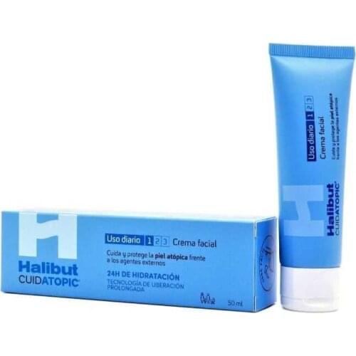 HALIBUT CUIDATOPIC USO DIARIO CREMA FACIAL 50ML