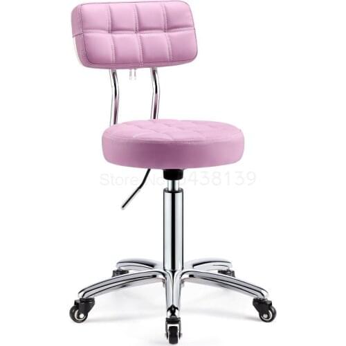 1000 Beauty stool pulley barber shop chair beauty salon dedicated rotary lifting round stool manicure hairdressing work stool