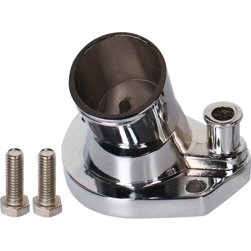 Water Neck For Ford Chrome Thermostat Housing 260 289 302 347 351W O Ring SBF SB
