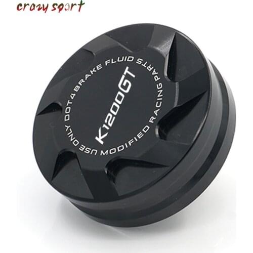 Rear Brake Master Cylinder Fluid Reservoir Cover For BMW K1200GT 2005-2009 K1200 GT K 1200GT 2008 Motorcycle Accessories