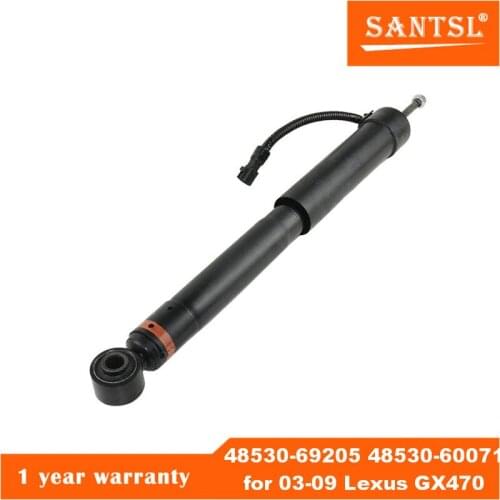 1pc Rear Shock Absorber for 03-09 Lexus GX470 Adjustable Damper 48530-69205 48530-60071
