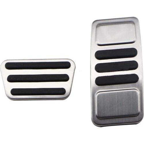 2PCS Car Brake Gas Pedal Cover Foot Pads For Ford Mustang Mach-E New 2021-2022
