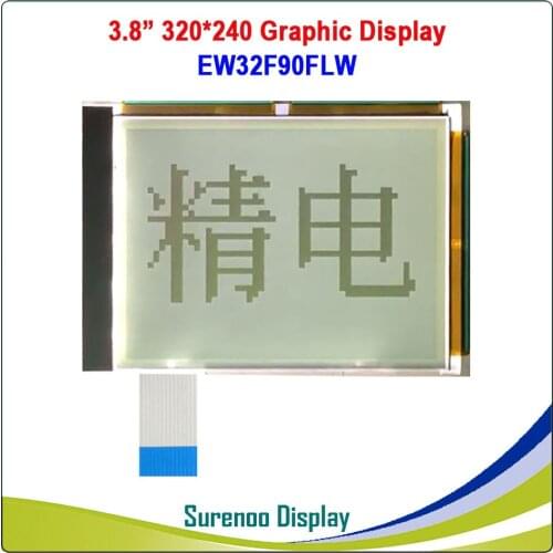 3.8" 320X240 320240 EW32F90FLW (Original) TAB 14P LCD Module Display Panel Screen with White Backlight
