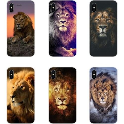 Animals The Lion For Xiaomi Redmi 4A S2 Note 3 3S 4 4X 5 Plus 6 7 6A Pro Pocophone F1 Accessories Phone Cases Covers