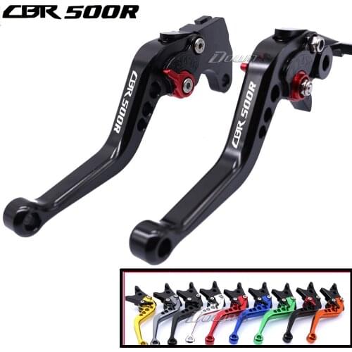 For HONDA CBR500R 2013 2014 2015 2016 2017 2018 2019 Motorcycle Accessories CNC Short Brake Clutch Levers