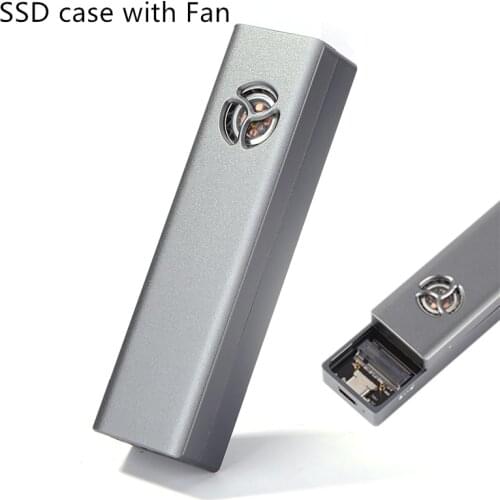 Dual Protocol M2 SSD Case NVME/NGFF Enclosure M.2 SSD enclosure Type C 3.1 SSD Adapter For SATA M/B Key Solid State Disk