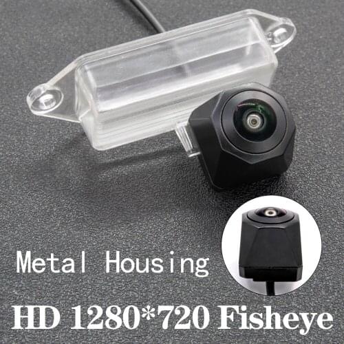 HD 1280*720 Fisheye Metal Housing Car Rear View Camera For Mitsubishi Outlander/Airtrek MK1 Mitsubishi GTO/3000GT