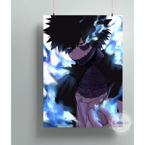 Canvas Anime dabi My Hero Academia Pictures Home Manga Decoration Paintings Poster HD Prints Wall Art Modular Living Room