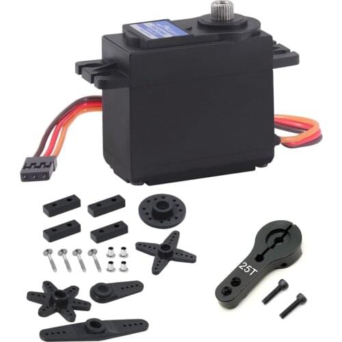 JX servo PS-5521MG Analog Servo 20KG Large Torque Metal Gear Standrd Analog Servo For RC Car Robot Plane