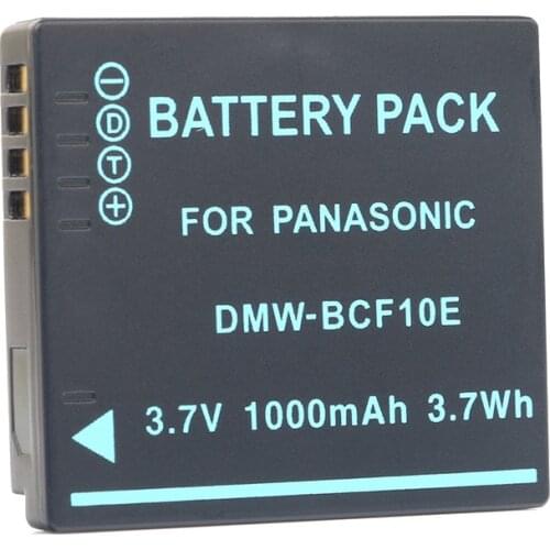 LANFULANG DMW-BCF10E CGA-S/106B Battery for Panasonic DMC-FS7 DMC-FS8 DMC-FS9 DMC-FS10 DMC-FS11 DMC-FS12 DMC-FS15 DMC-FS25