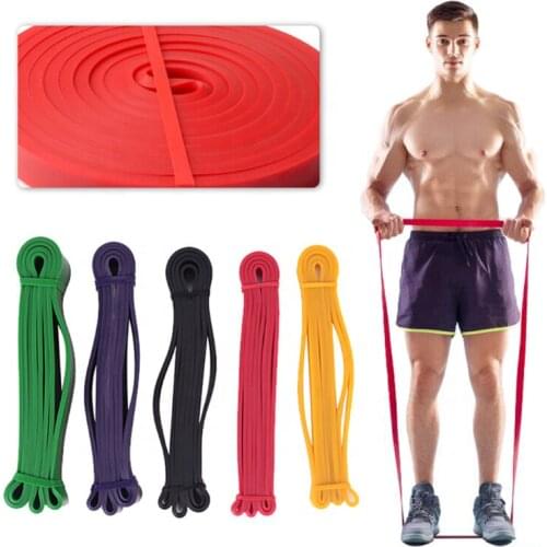 Ins Hot Selling Body Building Natural Rubber Exercise Resistance Belt Gym Fitness Yoga Hip Bands Circle