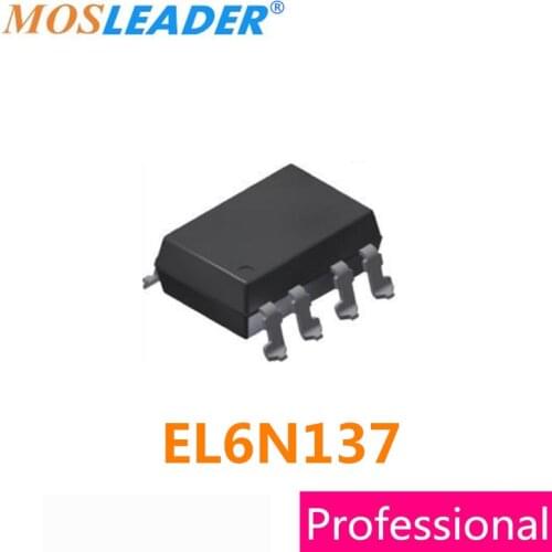 MOSLEADER EL6N137 SMD8 SOP8 100PCS Original Bulk new EL6N137S 6N137S High quality