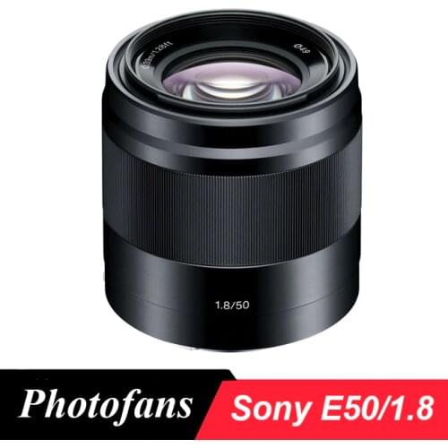 Sony 50/1.8 Lens for Sony E 50mm f/1.8 OSS Lens (Black) for Sony A5000 A5100 A6000 A6300 A6500