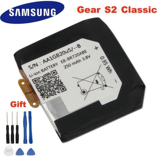 Original Battery EB-BR720ABE For Samsung Gear S2 Classic SM-R720 R720 SM-R732 R732 250mAh