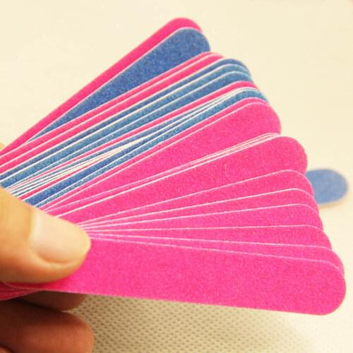 20pcs Professional Nail Files and Buffers for Women Girls, Sanding Nail Buffering Files for Home and Salon Use for False Nails