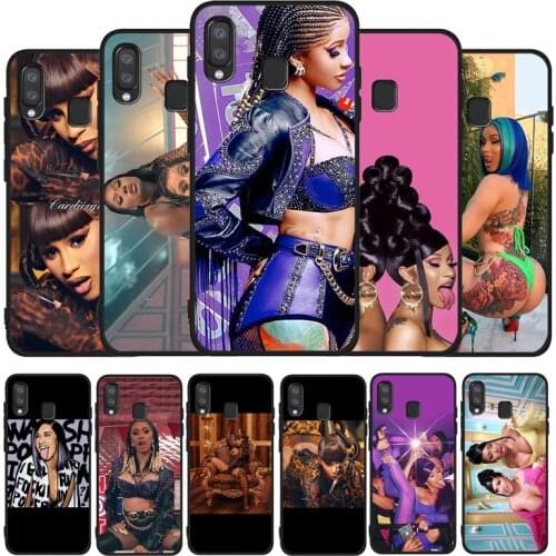 Cardi B - WAP feat. Megan Thee Stallion Black TPU Phone Case For Samsung Galaxy A71 A51 A41 A31 A20E A10 A20 A40 A50 A70 M30S
