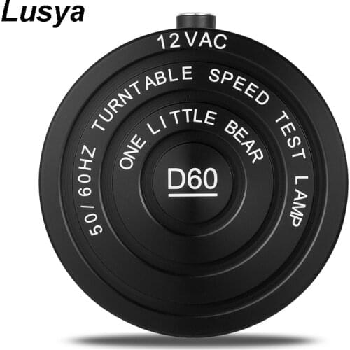 LP Vinyl Record Player Special Strobe Lamp Strobe Detector 50/60Hz Strobe Lamp Turnt able Speed Test Lamp Tachometer Disc T0821