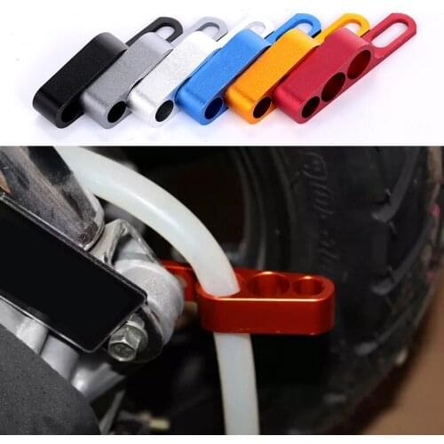 CNC Motorcycles Buckle Line Clamp Universal Decoration Pipe Clamp Replaceable Motorcycle Parts Tubing Bracket Modification