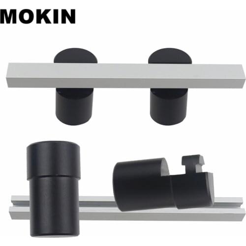 20mm Adjustable Limit Tenon Hole Baffle Aluminum Alloy Positioning Planing Block Stop Table Woodworking Bench Tool Accessories