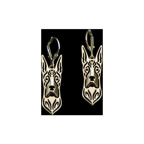 Great Dane EARS UP Earrings Pet Dog Earrings ( 2 Colors Free Collocation )