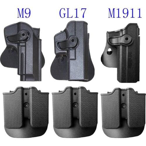 Tactical Gun Holster Bag Case For Glock 17 19 Beretta M9 Colt 1911 Sig Sauer P226 USP Airsoft Pistol Holster Hunting Accessories