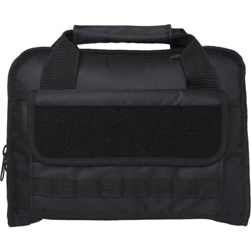 Tactical Hunting Shooting Double Pistol Case Military Pistol Hand Gun Bag Gun Rug Outdoor Soft Pistol Carrying Case