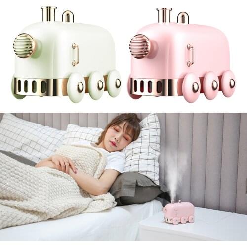 Cool Mist Ultrasonic Humidifier Desktop Personal Ultra Quiet Night Light Air Diffuser for Car Office Bedroom Auto Shut-Off