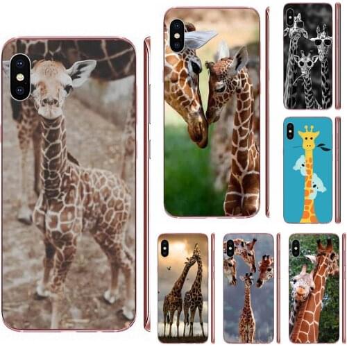 High-End Phone Accessories Case For Samsung Galaxy A10 A20 A20E A3 A40 A5 A50 A7 J1 J3 J4 J5 J6 J7 2016 2017 2018 Animal Giraffe