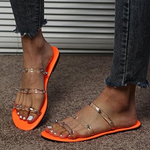 Women Sandals 2021 Summer Rome Sandals Woman Flat Casual Shoes Female Slip On Sandals Platform Woman Shoes Plus Size Sandalias