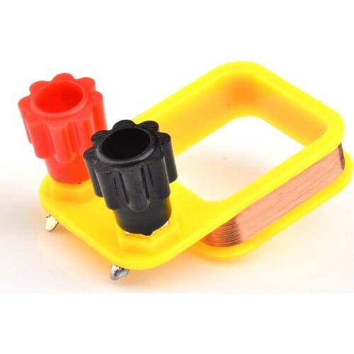 1pc square coil Cutting magnetic induction experimental coil Physical electrical experiment equipment