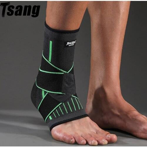1 PCS Ankle Brace Support Football Basketball Protective Strap Belt Ankle Protector Running Sports Fitness Ankle Equipment Men