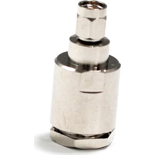 1pc SMA Male Plug RF Coax Connector Clamp for RG8 RG213 LMR400 Cable Straight Wholesale NEW