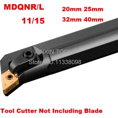 Angle 107.5 1PCS S20R-MDQNR11 S25S-MDQNR15 S32T-MDQNR15 S40T-MDQNR15 MDQNL15 20mm 25mm 32mm Right/Left CNC Turning Lathe tools