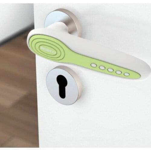 100pcs Baby Protective Sleeve Door Handle Cover Baby Safety Guards Home Decor Doorknob Pad Child Safety Tools Silicone