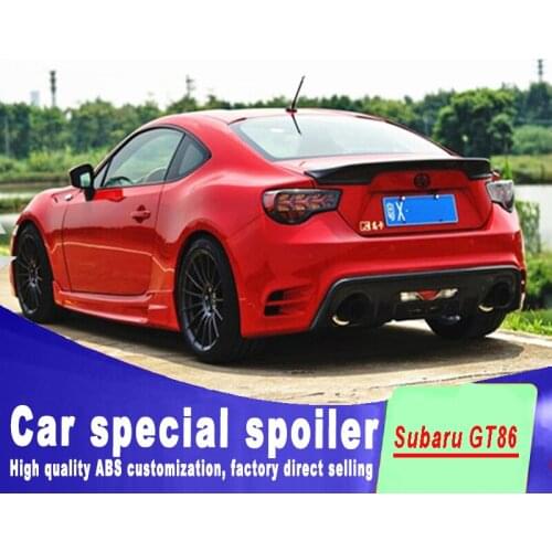2013 2014 20152016 2017 New design High quality ABS material GT 86 BRZ Rear Trunk wing spoiler For Toyota 86 GT86 spoiler