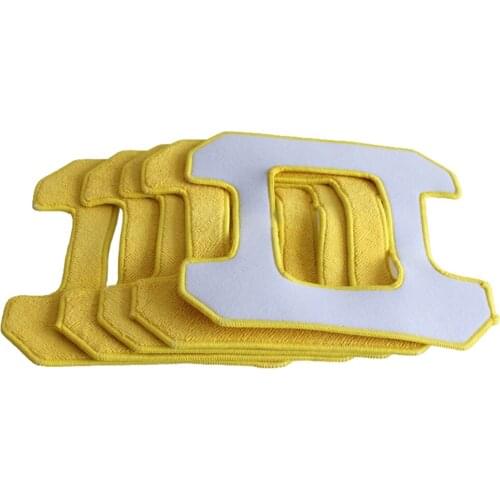 5 x Wet Clear Cloths for Robot-268 window cleaning robot Window Glass Cleaner Microfiber Cloth Mop Cloth