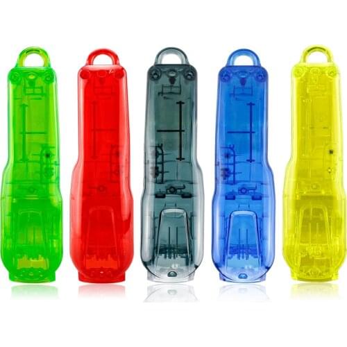 Barbershop 7-color Transparent Clipper Cover PC Material Modified Shell Trimmer Front Bottom Cover Tool Accessories