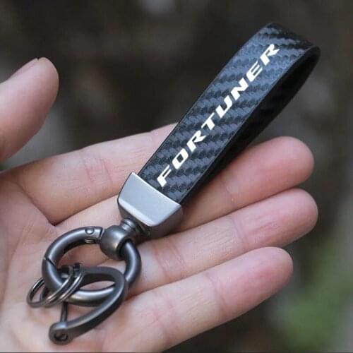 Car Accessories Key Chains Keychain Holder Key Ring Lanyard Keys For Toyota Fortuner AN50 AN60 AN150 AN160 2021 2020 2019 2004