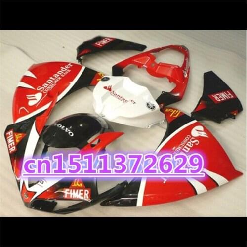 Bo ABS Fairing kit for YZF R1 09 10 11 red black white YZF-R1 09-11 YZF1000 R1 09 10 11 YZF R1 2009 2010 2011 Body Kits