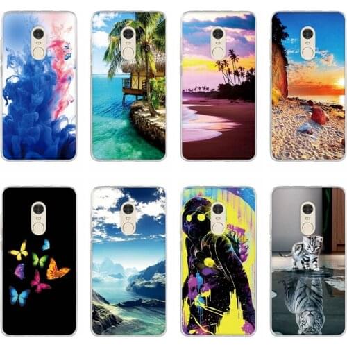 Case For Xiaomi Redmi Note 4X Cover Soft Silicone Back Case For Xiaomi Redmi Note 4 Cover For Xiaomi Redmi Note4 X TPU Phone Bag