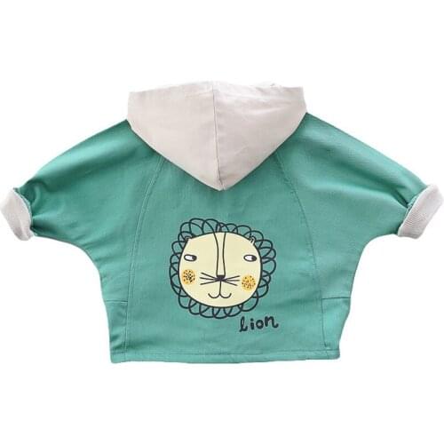 Children Jacket Coat Clothes New Spring Autumn With Lion Coat Kids Costume Toddler Casual Baby Boys Girls Clothing Outerwear