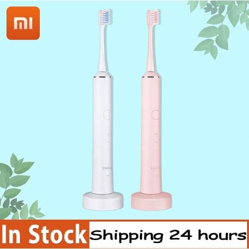 XIAOMI MIJIA Sonic Electric Toothbrush Adult Ultrasonic Automatic Toothbrush USB Rechargeable Waterproof Tooth Brush