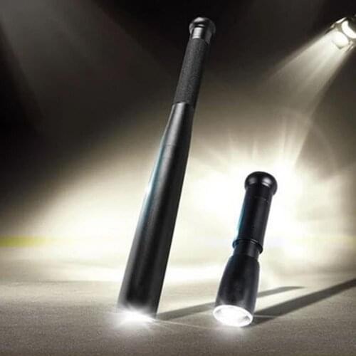 Self-defense Aluminum Alloy Guard Dog Flashlight Stick for Illuminating