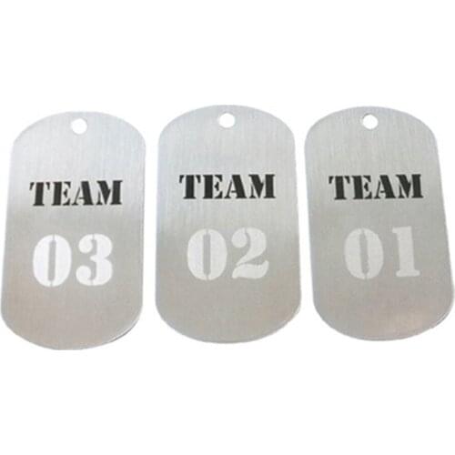 Customized Laser Number Printing Dog Tag for Engraving